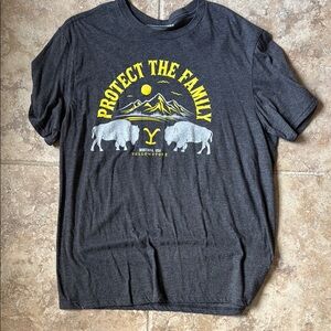 Yellowstone Graphic Tee - Charcoal